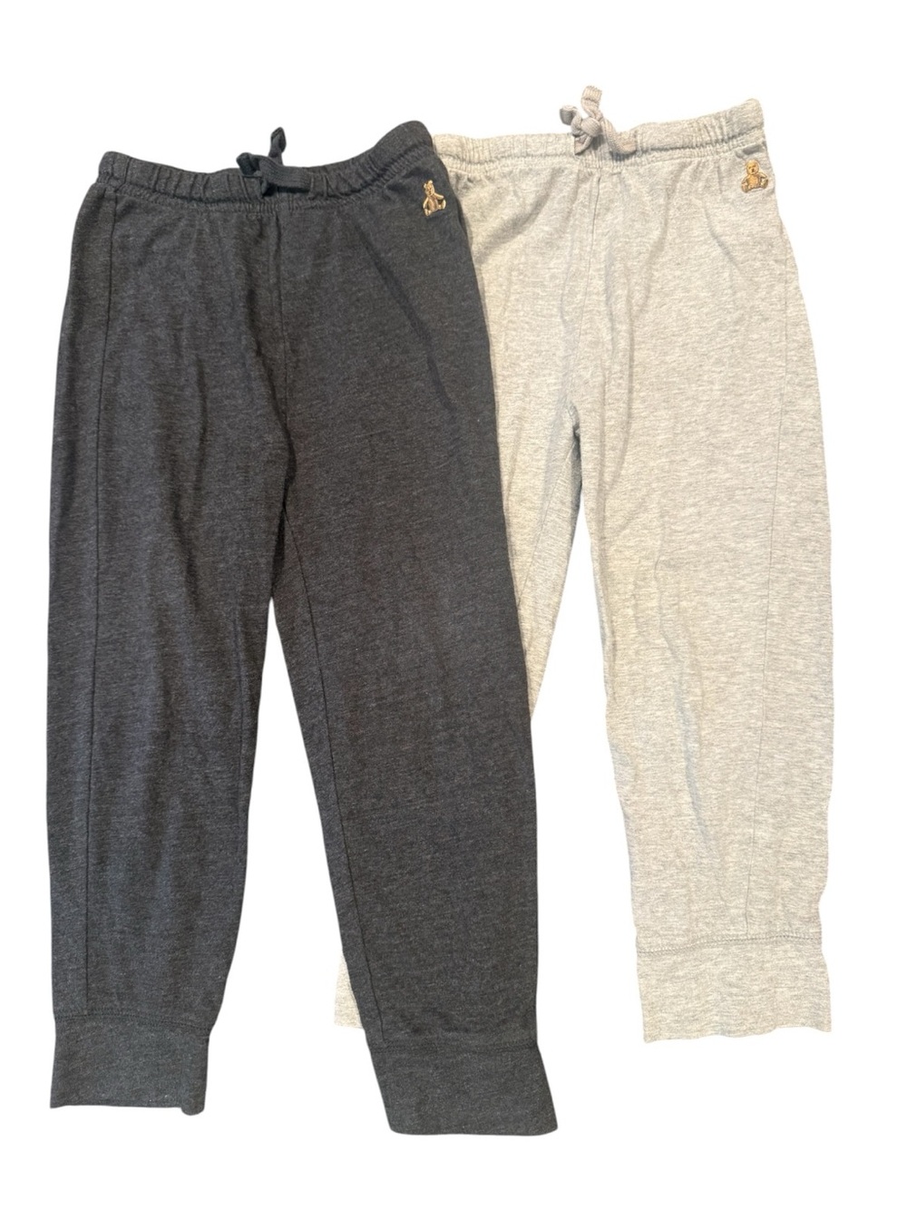 GAP Toddler Boy’s Two-Pack Pull-On Joggers Dark & Light Gray Lightweight 4Years